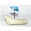 Image 1 : Inuit soapstone carving "seal", signed by artist