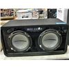 Image 1 : MTX audio automobile subwoofer box and speakers