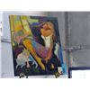 Image 1 : Oil on canvas transfer print
