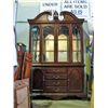 Image 1 : Mahogany finish buffet and hutch