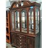 Image 1 : Mahogany finish buffet and hutch