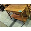 Image 1 : Solid pine country single drawer hall table