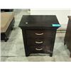 Image 1 : 3 drawer bedroom side table