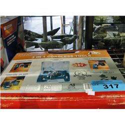 3in1 cordless tool set