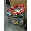 Image 1 : Quick inflate portable air compressor with red