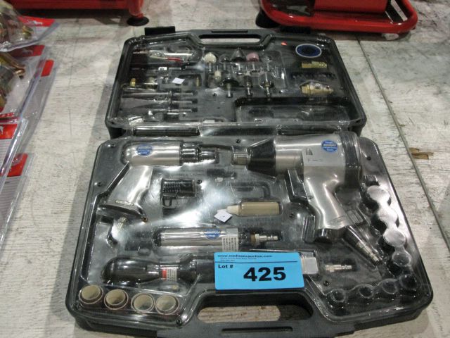 Tough mechanics air tool set