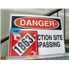 Image 1 : Lot of Danger signs