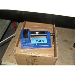 One 4" drill press vice