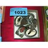 Image 1 : Box of 5 assorted belt buckles