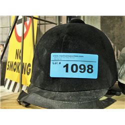 2 equistrian helmets