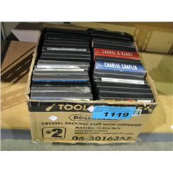Box of DVD movies