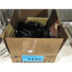 Box full of assorted cellular phones