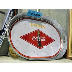 Drink coca cola advertisment tray