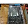 Image 1 : One 7pc german style knife set with cutting board