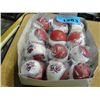 Lot of 12 canadian league baseballs