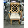 Dining room arm chair