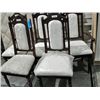 Image 1 : Set of 5 dining room chairs