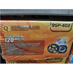 9 sets of blackmore 120W car speakers