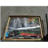 Image 1 : Framed 3D lighted oriental wall display