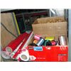 Image 1 : Shelf lot of assorted wrapping paper bows and