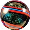 Image 1 : Marbles - Contemporary Handmade Glass: Geoffrey Beetem, 1-5/8" 9.9