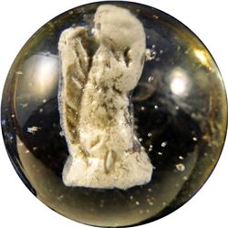 Marbles - Sulphide: Squirrel, 1-1/2" 9.1