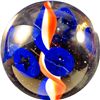 Image 1 : Marbles - Contemporary Handmade Glass: Bruce Troeh 1-5/16" 9.9