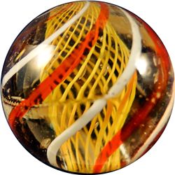 Marbles - Swirl: Latticinio Core, 1-3/16  8.9