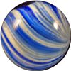 Image 4 : Marbles - End of Day: Onionskin, 25/32" 8.9