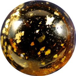 Marbles - Mica: Amber, 25/32" 9.8