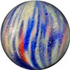 Image 2 : Marbles: Lot #12. End of Day, Onionskin. 1-11/16". Good+ 7.8.