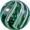 Image 2 : Marbles: Lot #19. Swirl, Banded. 25/32". Mint- 9.2.
