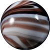 Image 2 : Marbles: Lot #57. Transition, Melted Pontil. 15/16". Mint 9.6.