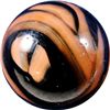 Image 2 : Marbles: Lot #65. Christensen Agate, Flame Swirl. 5/8". Mint- 9.2.