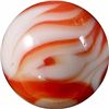 Image 2 : Marbles: Lot #70. Christensen Agate, Flame Swirl. 5/8". NM+ 8.9.