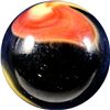 Image 2 : Marbles: Lot #77. Akro Agate Company, Indian Blanket Corkscrew. 11/16". Mint 9.8.