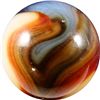 Image 1 : Marbles: Lot #104. Vitro Agate. V Patch. 13/16". Mint 9.9.
