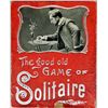 Image 1 : Marbles: Lot #113. German Boxed Solitaire Game with 32 handmade marbles.