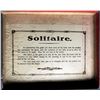 Image 2 : Marbles: Lot #113. German Boxed Solitaire Game with 32 handmade marbles.