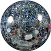 Image 2 : Marbles: Lot #131. Contemporary Handmade. Guinea. 1-11/16". Mint 9.8.