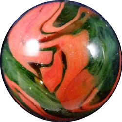 Marble: (Lot 4) Alley Agate. Swirl. 9/16". Mint- 9.0.