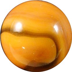 Marble: (Lot 5) Akro Agate. Corkscrew. 19/32". Mint 9.8