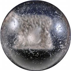 Marble: (Lot 35) Sulphide. Walking Bear. 1-15/16". Good 7.3.