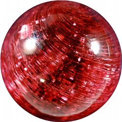 Marble: (Lot 36) Contemporary Handmade. Red Mist. 15/16 . Mint 9.9.