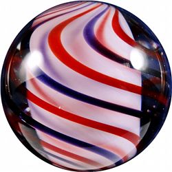 Marble: (Lot 44) Contemporary Handmade. Fritz Lauenstein. 2-1/16". MInt 9.9.