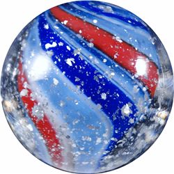 Marble: (Lot 49) Contemporary Handmade. Andy Davis. 1-7/16". Mint 9.9/