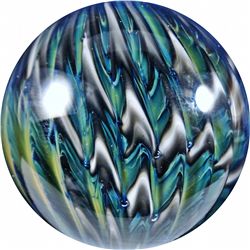 Marble: (Lot 50) Contemporary Handmade. Steve Davis. 1-7/16". Mint 9.9/