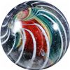 Image 2 : Marble: (Lot 53) Divided Core Swirl. 1-3/16". NM 8.3.