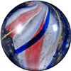 Image 1 : Marble: (Lot 57) Solid Core Swirl. 27/32". Mint 9.7.