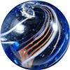 Image 1 : Marble: (Lot 59) Latticinio Core Swirl. 21/32". Mint 9.7.